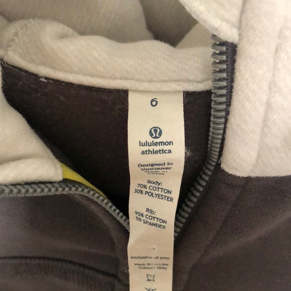 Lululemon scuba sweater size 6 - Picture 3 of 8